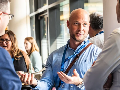 Person beim PM Forum