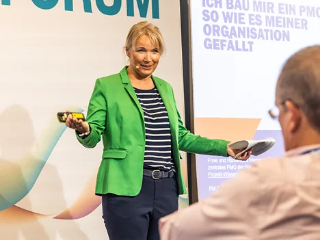 Bühne PM Forum Sabine Meister
