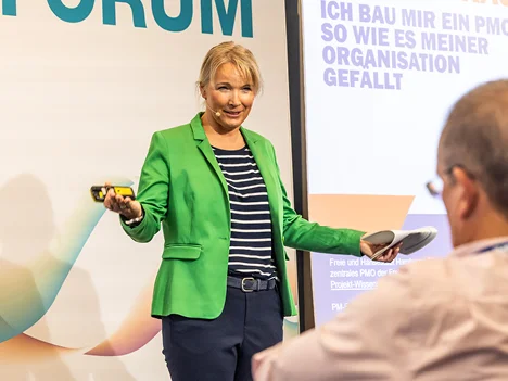 Bühne PM Forum Sabine Meister